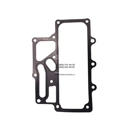 Прокладка крышки теплообменника (маслоохладителя) 610800070196 двигатель WP7.300E51 Weichai power