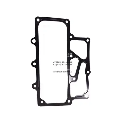 Прокладка крышки теплообменника (маслоохладителя) 610800070436 двигатель WP7.300E51 Weichai power